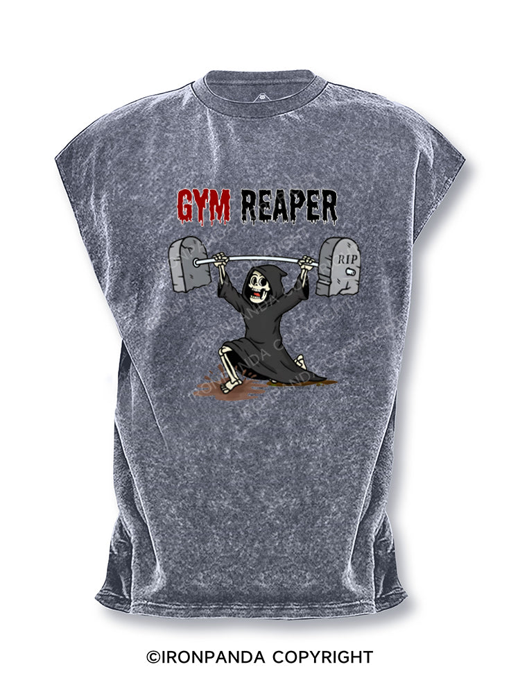 Gym Reaper Lifting Weights Cut Off Tank