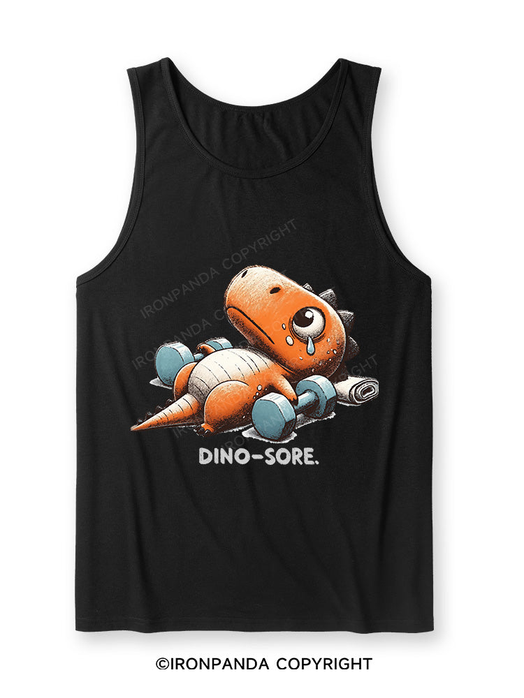 Dino-Sore After Workout Ultra Soft Heather Tank