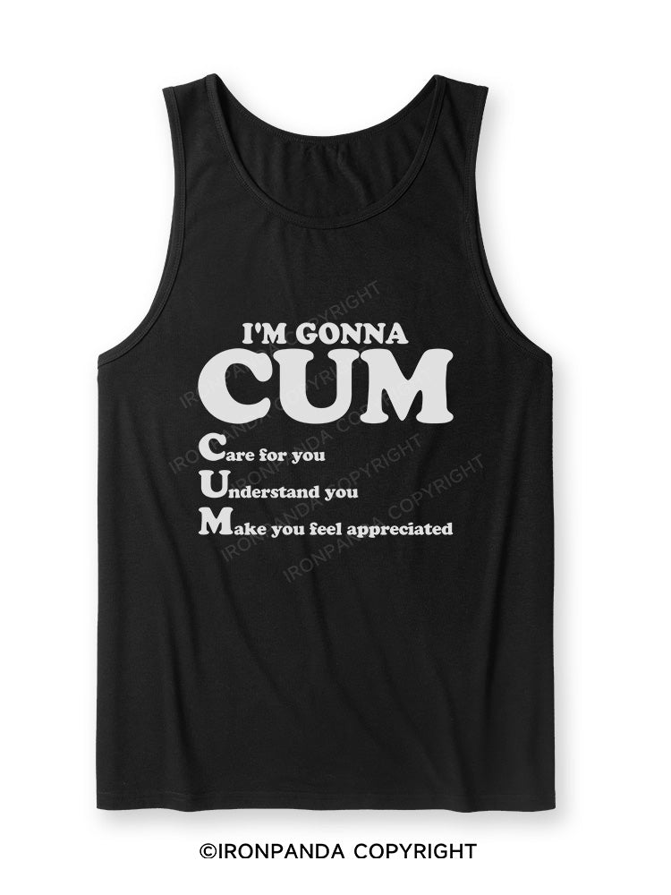 I’M GONNA CUM Ultra Soft Heather Tank