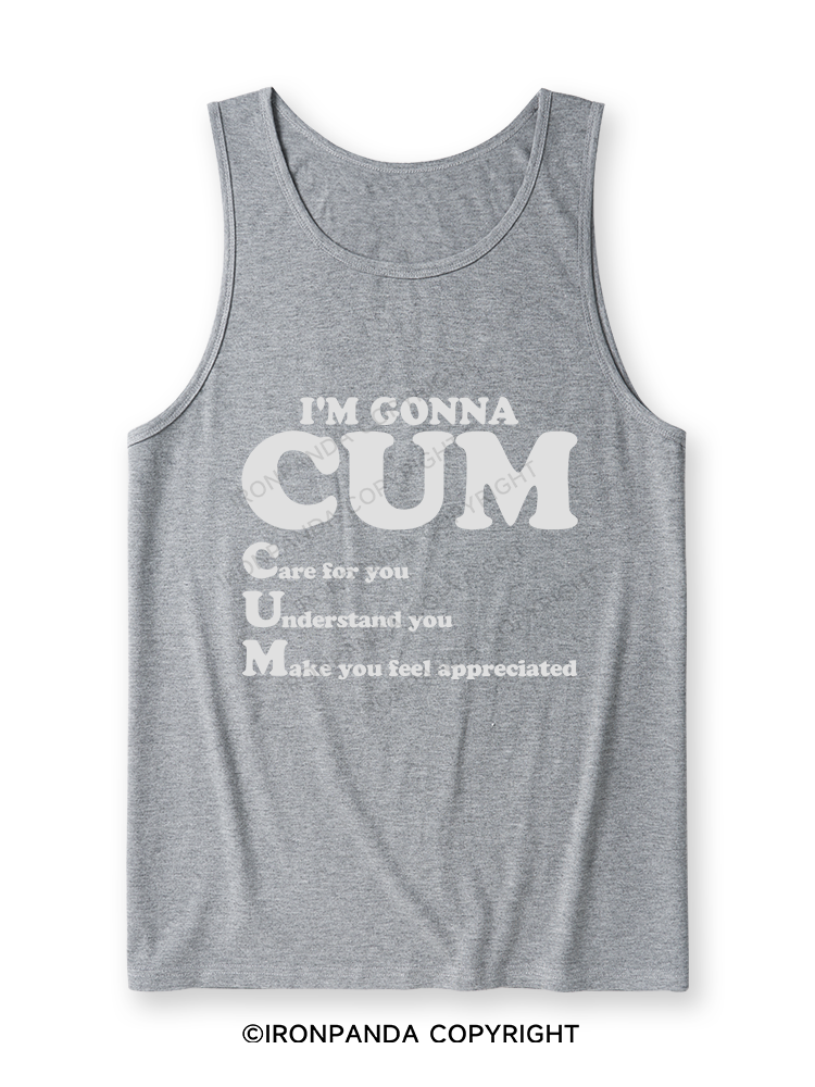 I’M GONNA CUM Ultra Soft Heather Tank
