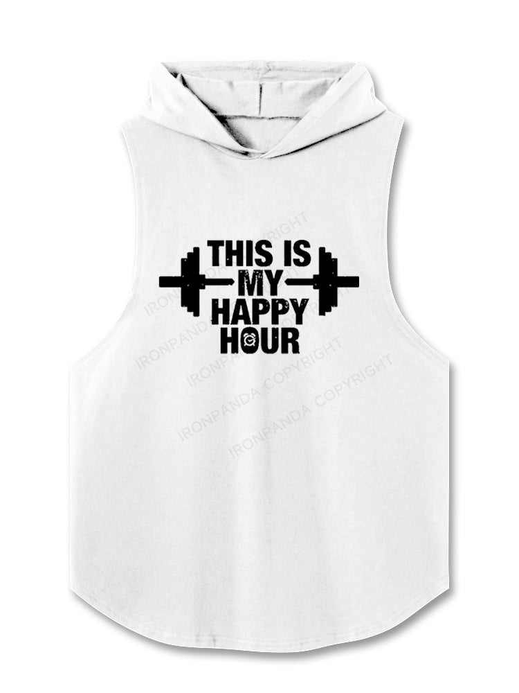 THIS IS MY HAPPY HOUR Hooded Tank
