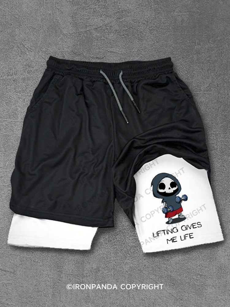 Lifting gives me life! Performance Training Shorts