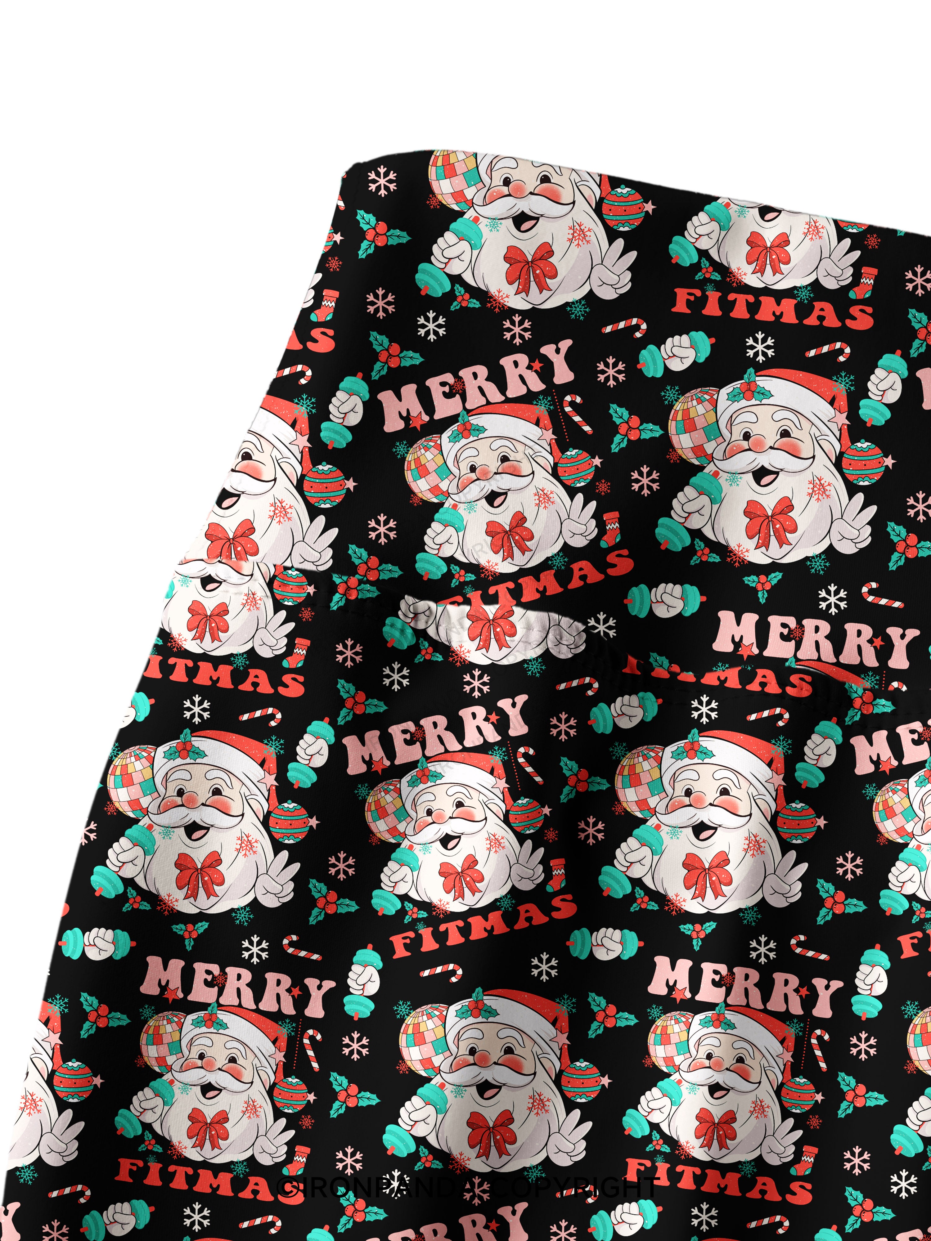 MERRY FITMAS Printed Yoga Pants