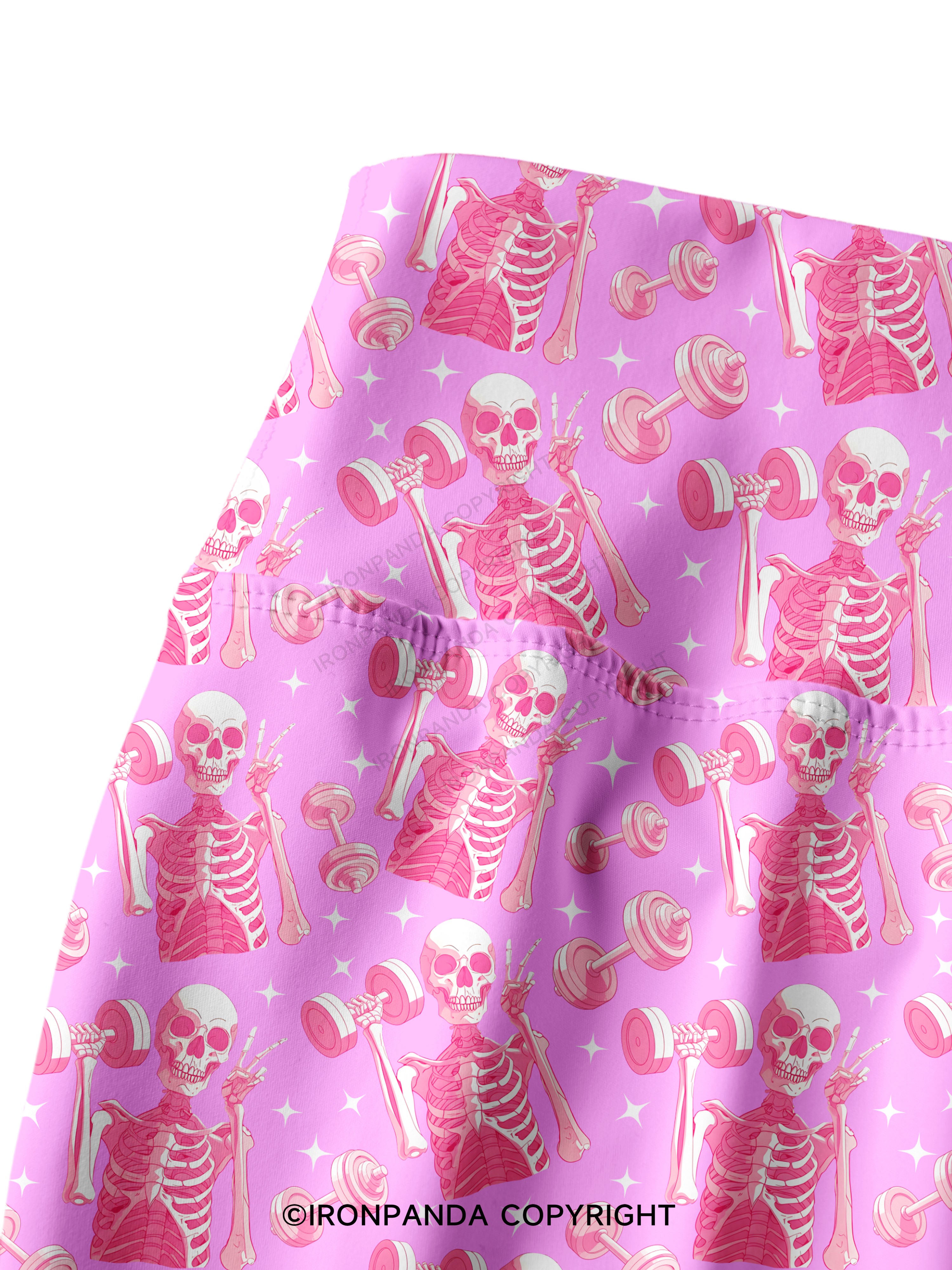 NEVER BETTER Printed Yoga Pants