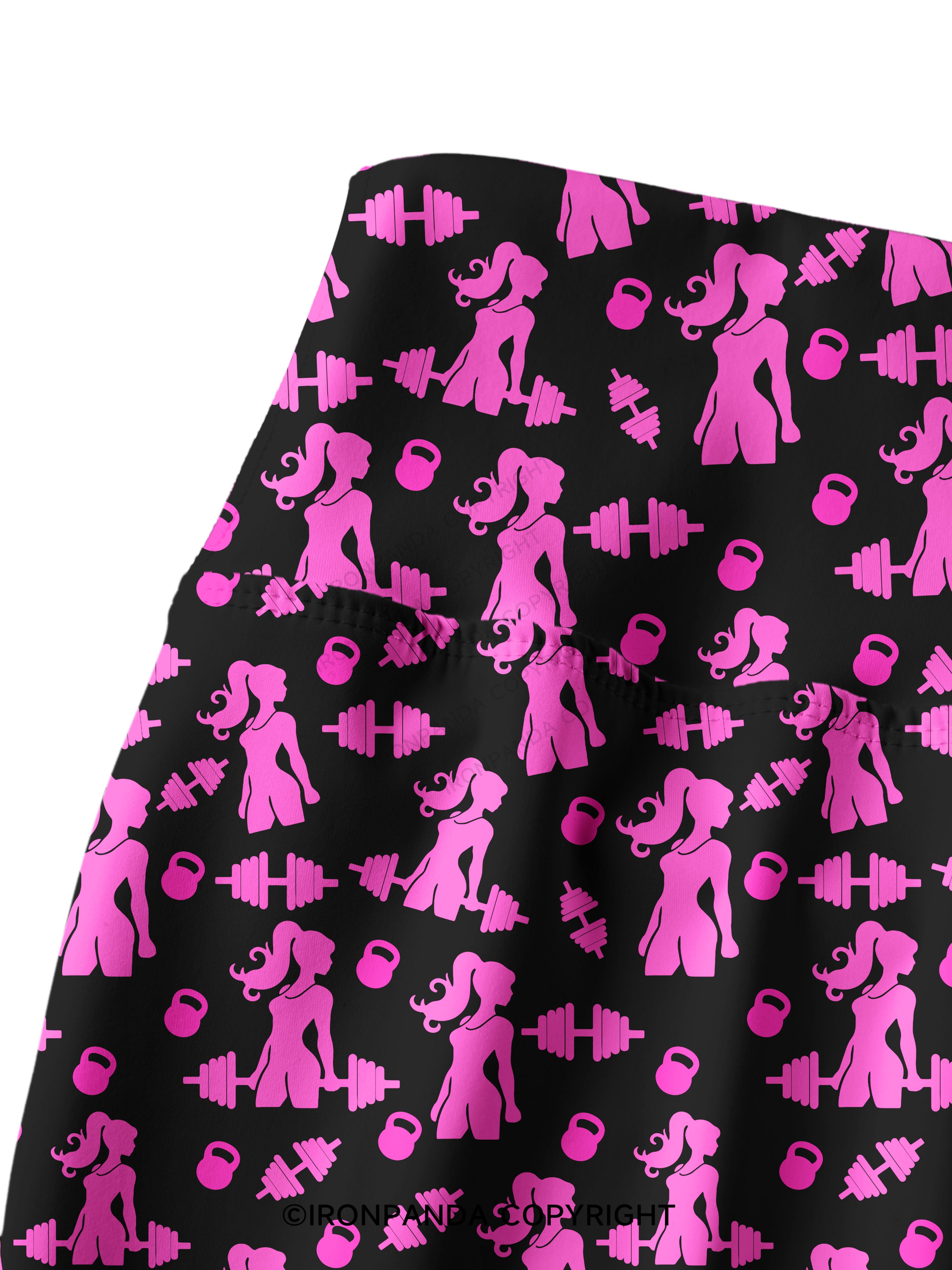 PINK POWERLIFT Printed Yoga Pants