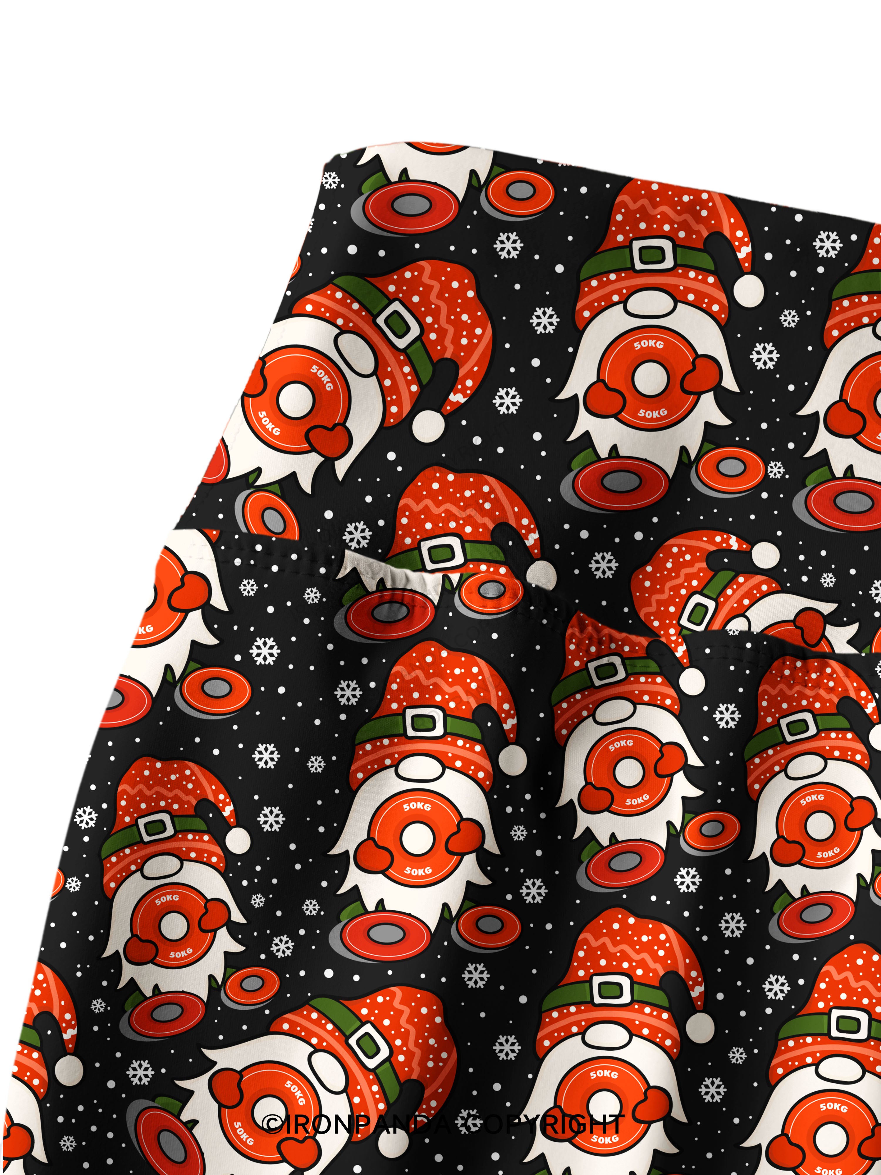 Shhh I'm Doing Math Printed Yoga Pants