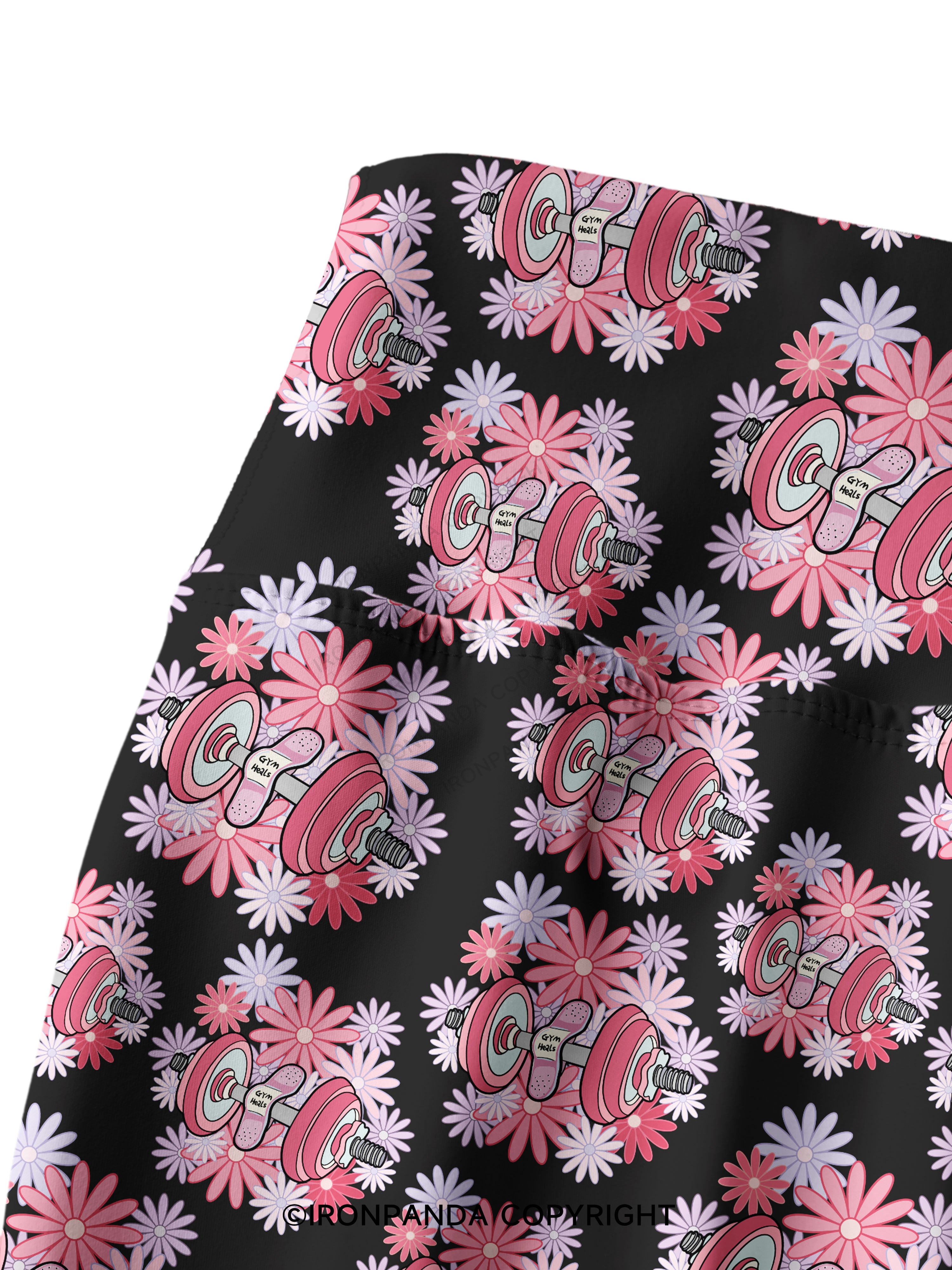gym heals Printed Yoga Pants