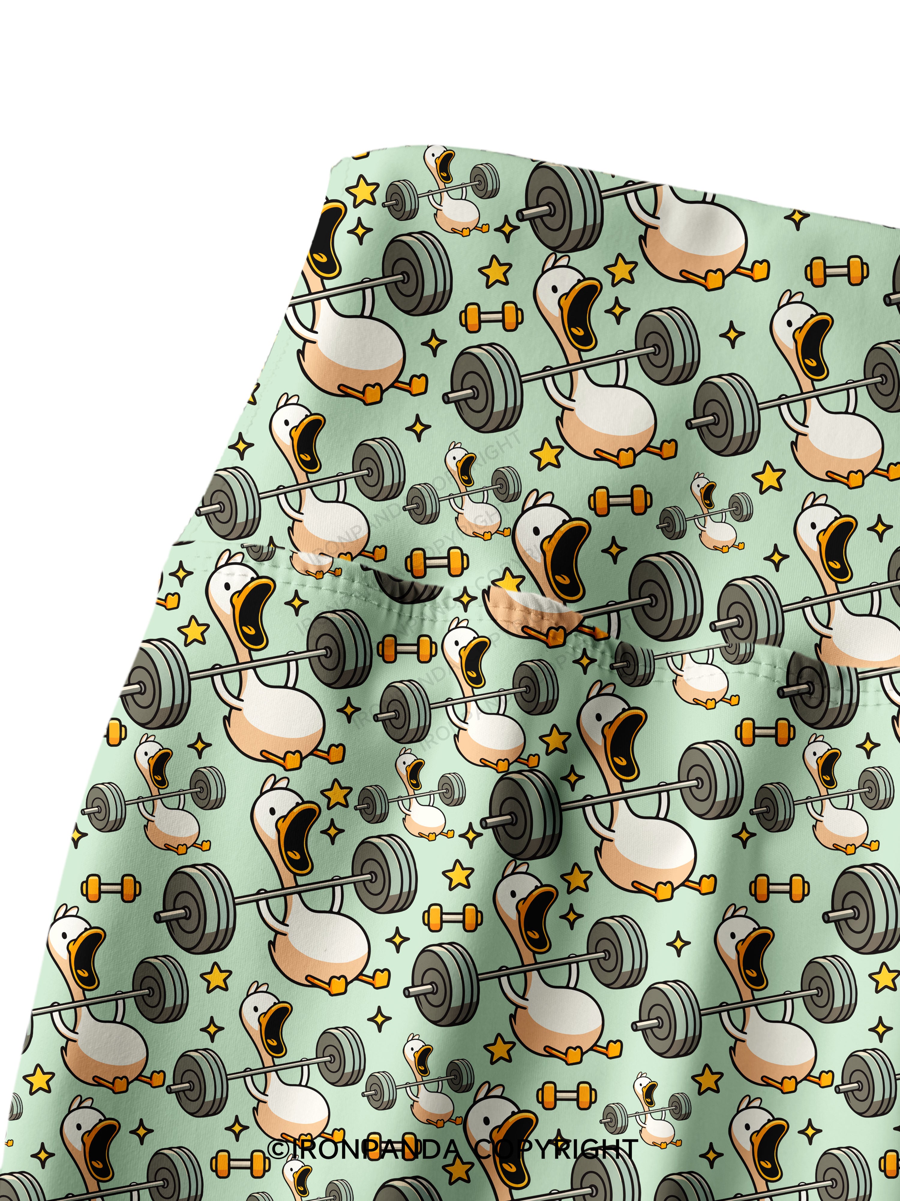 IF I DIE I DIE Printed Yoga Pants