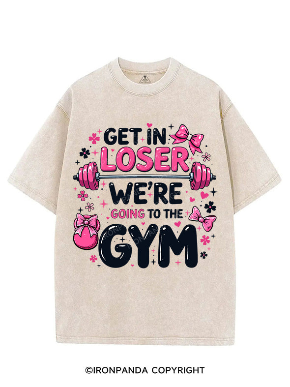 get in loser VINTAGE GYM SHIRT