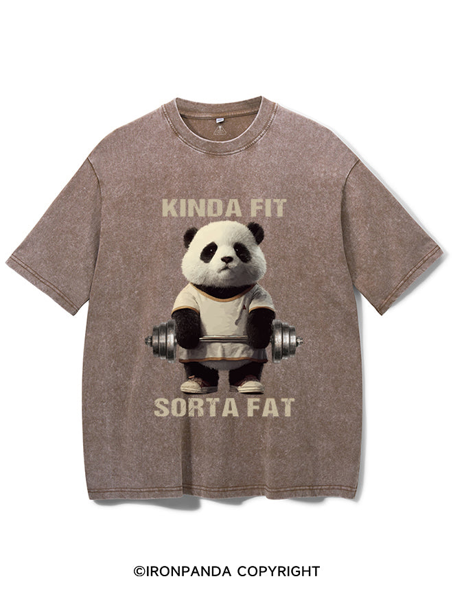 KINDA FIT SORTA FAT Washed Gym Shirt