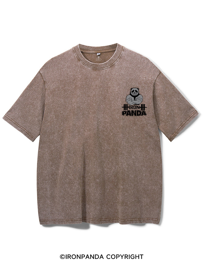 ironpanda brand Washed Gym Shirt