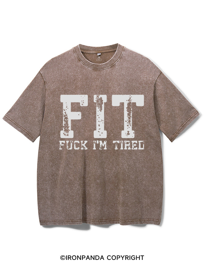 FIT Washed Gym Shirt