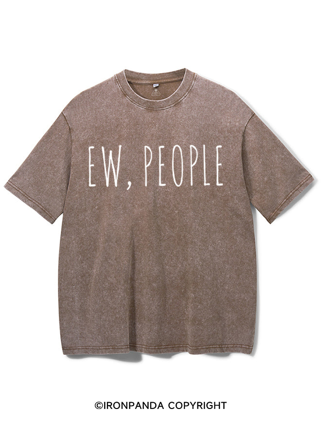 Ew People Washed Gym Shirt