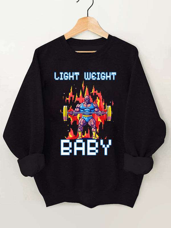 Light Weight Baby Vintage Gym Sweatshirt