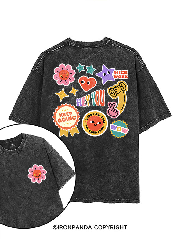 Hey you, keep going printed Gym Shirt