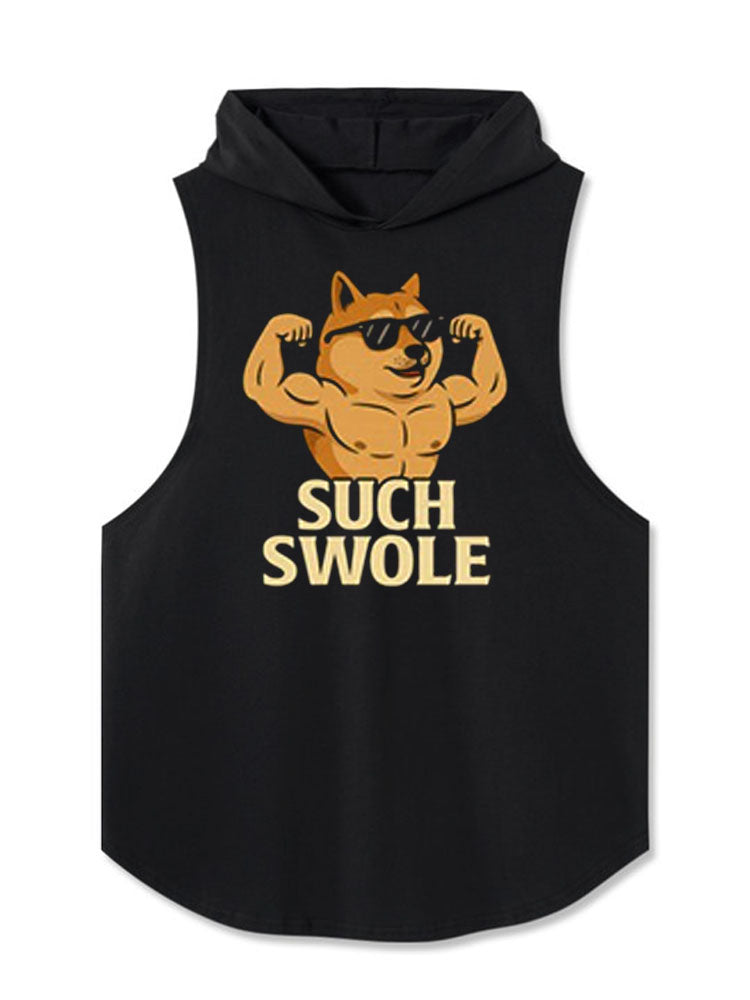 SUCH SWOLE Hooded Tank