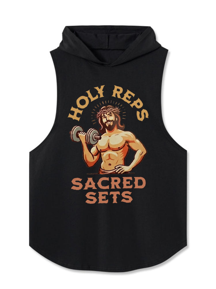 HOLY REPS SACRED SETS Hooded Tank