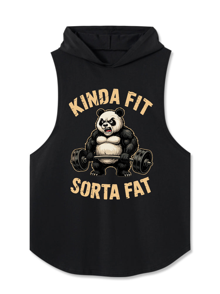 KINDA FIT SORTA FAT Hooded Tank