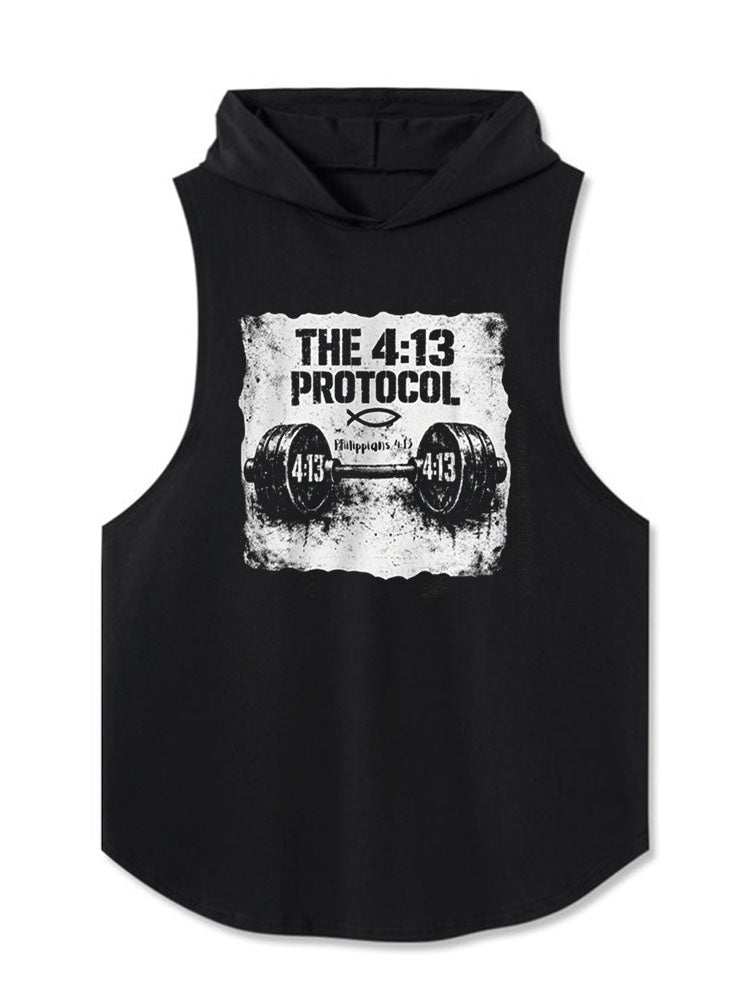 THE 4:13 PROTOCOL Hooded Tank