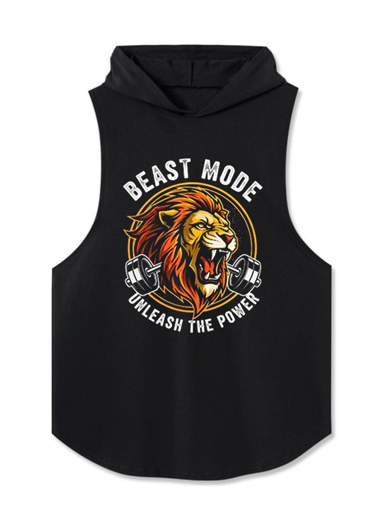 UNLEASH THE POWER Hooded Tank