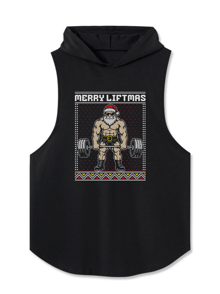 MERRY LIFTMAS Hooded Tank