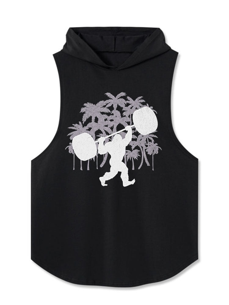 Bigfoot Weightlifting Hooded Tank