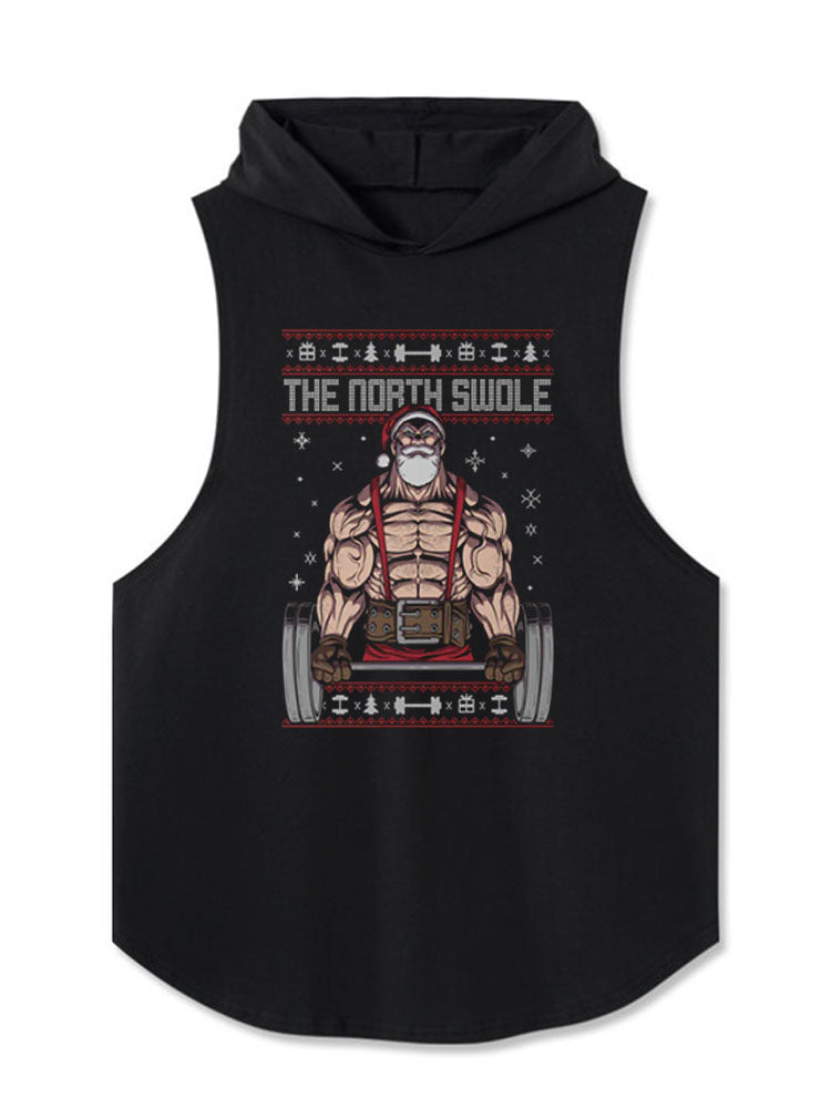 THE NORTH SWOLE Hooded Tank