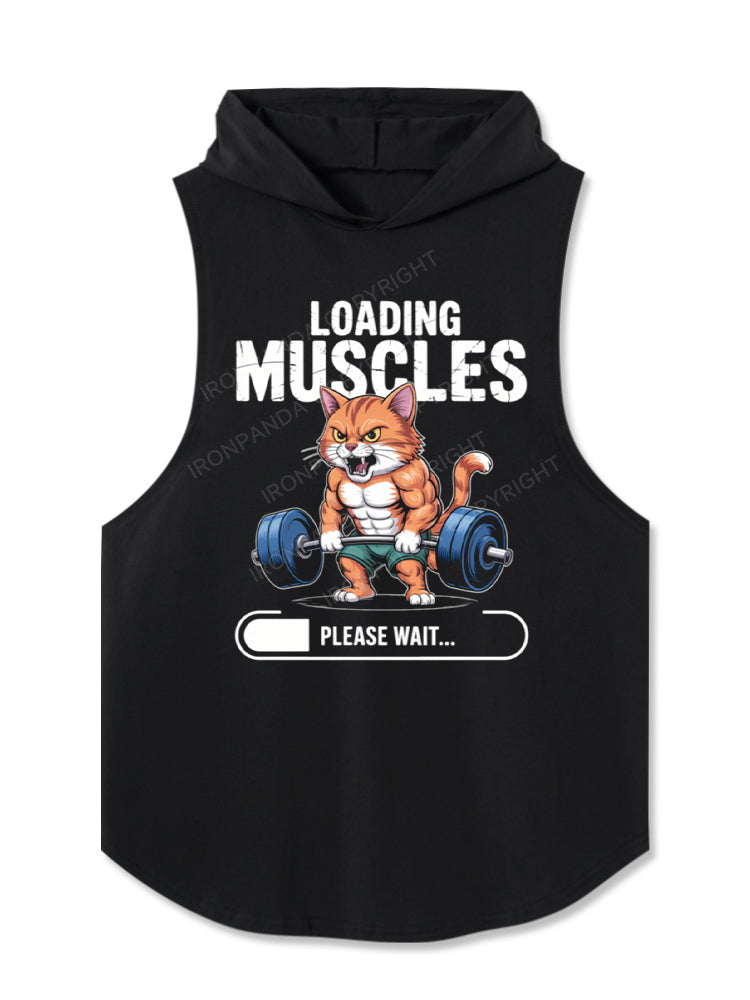 LOADING MUSCLES Hooded Tank