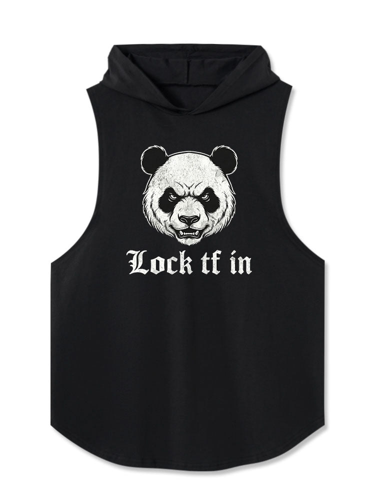 Lock Tf In Panda Hooded Tank