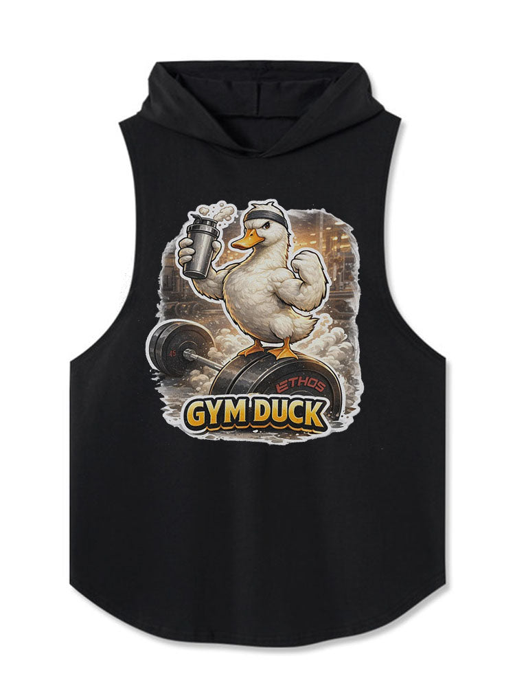 GYM DUCK Hooded Tank