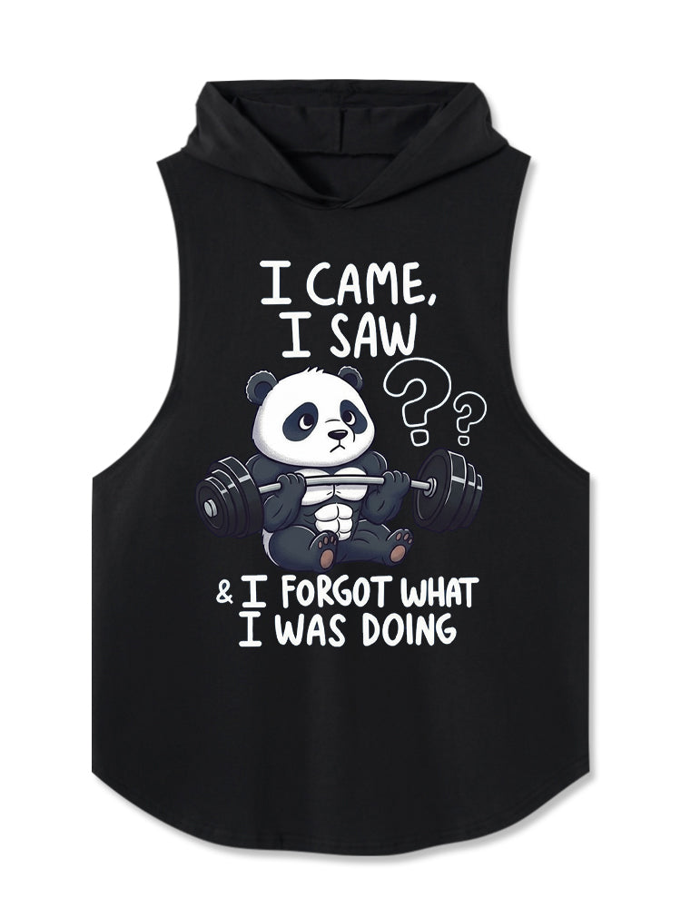 I came I saw & I forgot what I was doing Hooded Tank