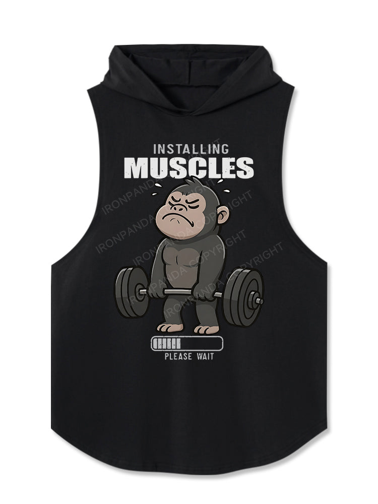 INSTALLING MUSCLES Hooded Tank