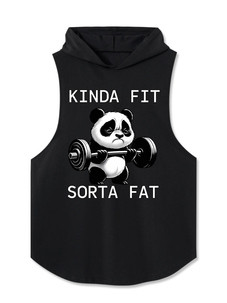 KINDA FIT SORTA FAT Hooded Tank