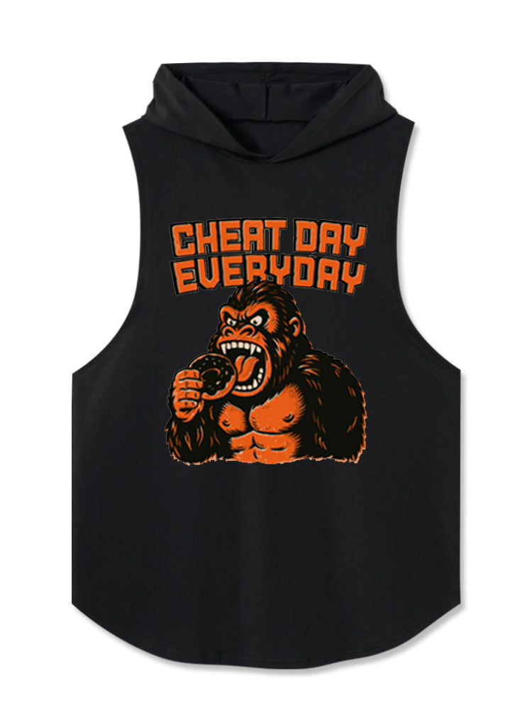 CHEAT DAY EVERYDAY Hooded Tank