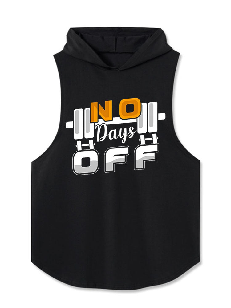 NO DAYS OFF Hooded Tank