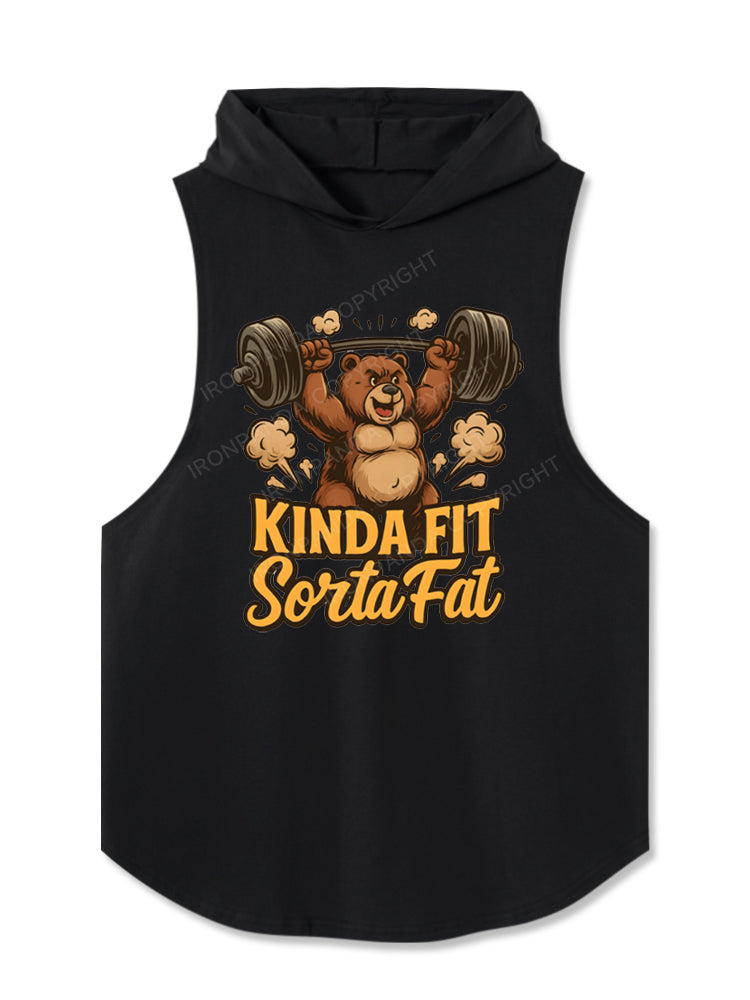 KINDA FIT SORTA FAT Hooded Tank