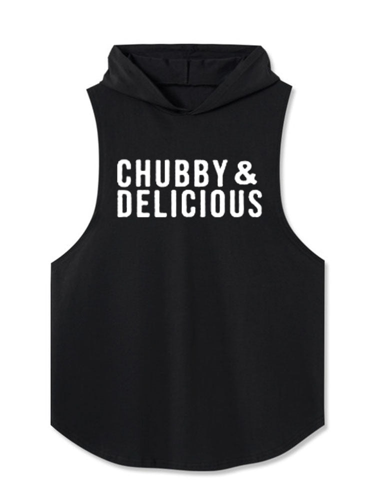 CHUBBY & DELICIOUS Hooded Tank