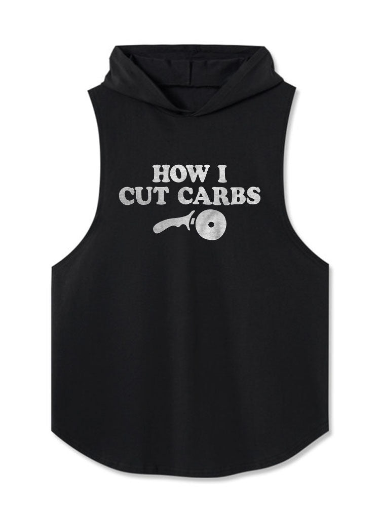HOW I CUT CARBS Hooded Tank