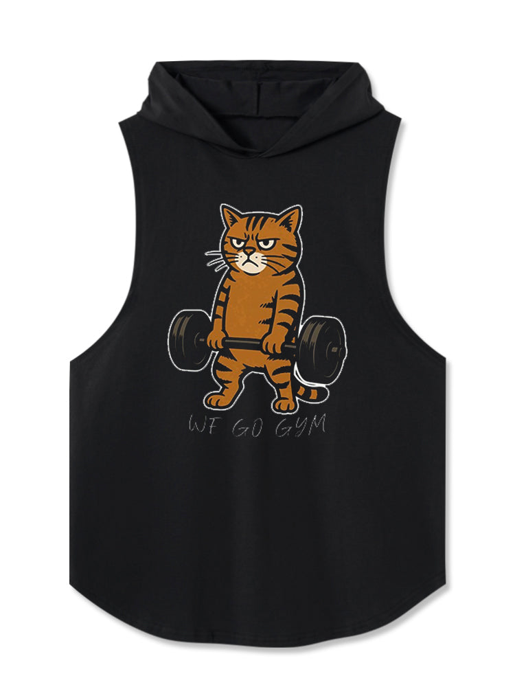 WE GO GYM Hooded Tank