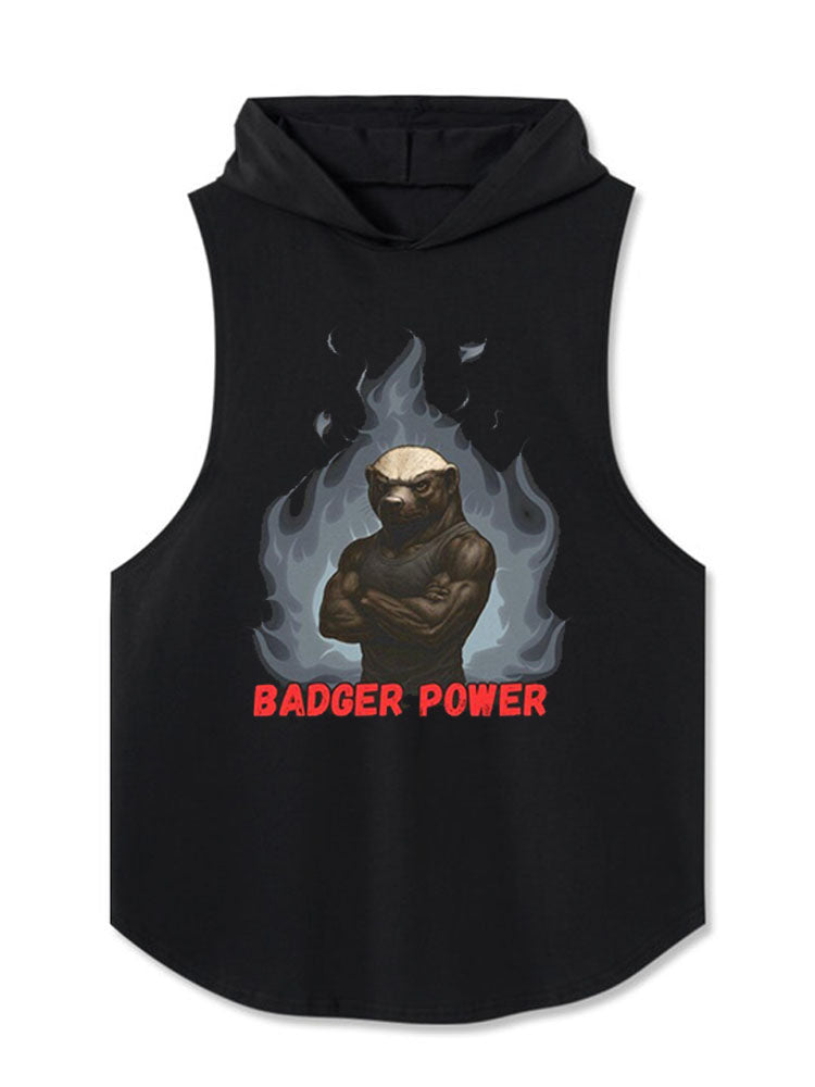 BADGER POWER Hooded Tank