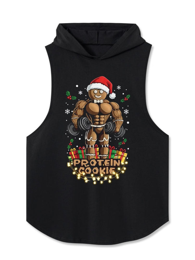 PROTEIN COOKIE Hooded Tank