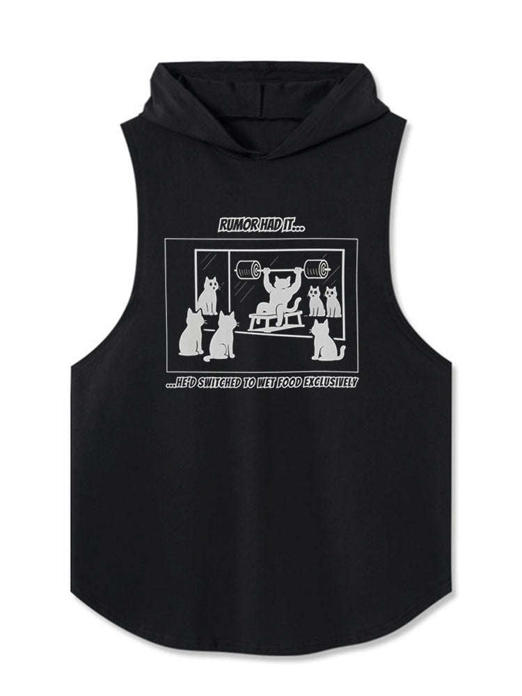 RUMOR HAD IT Hooded Tank