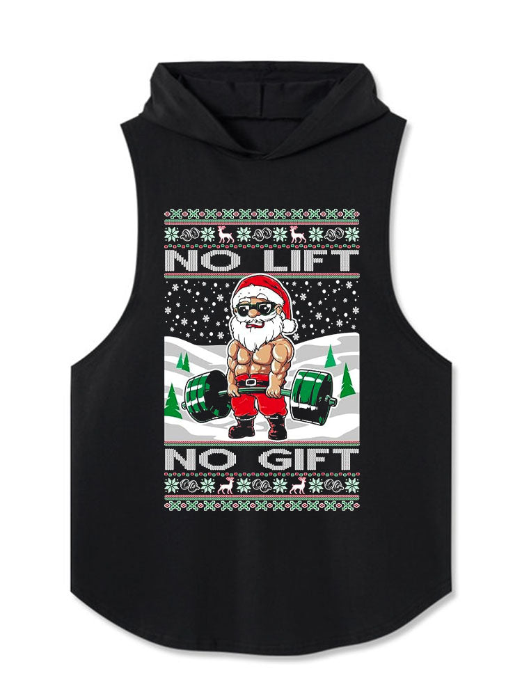 NO LIFT NO GIFT Hooded Tank