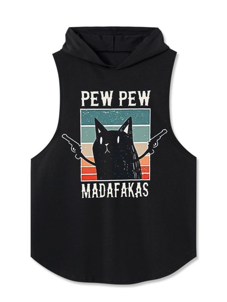 PEW PEW MADAFKAS Hooded Tank