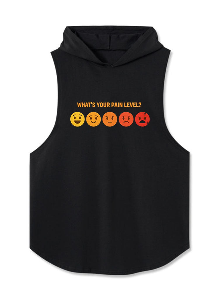 WHAT'S YOUR PAIN LEVEL? Hooded Tank