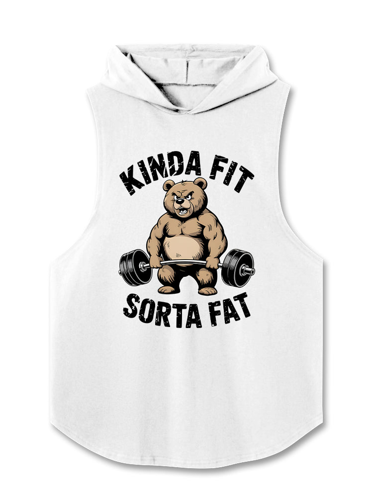 KINDA FIT SORTA FAT  Hooded Tank