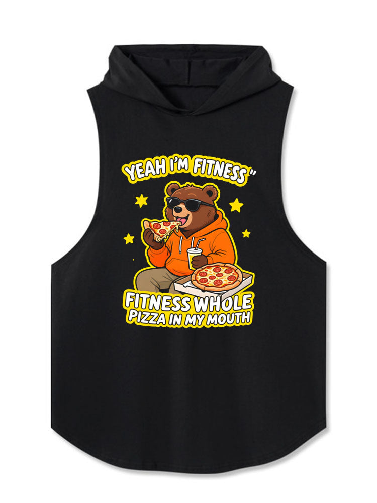 Yeah I’m fitness Hooded Tank