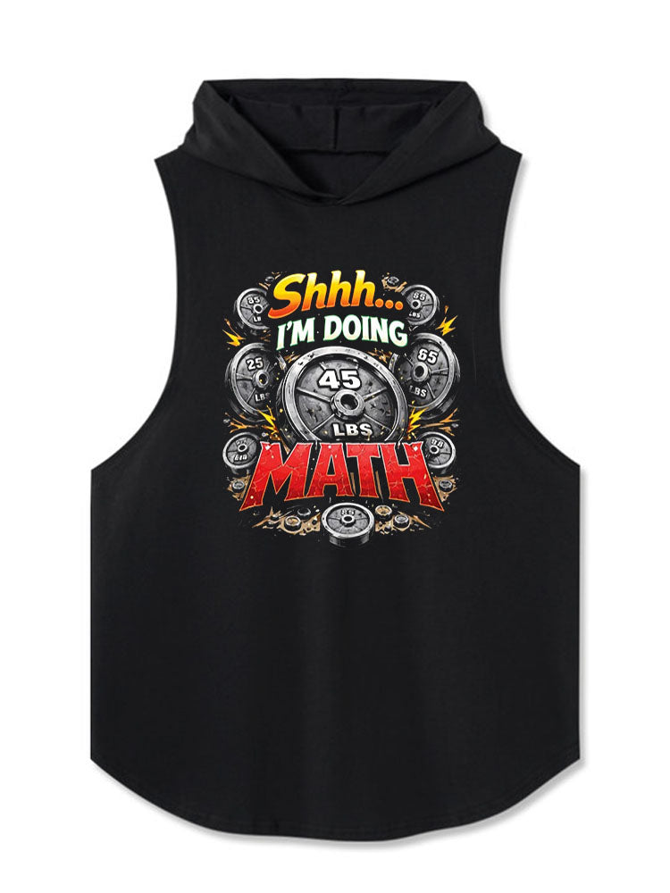 Shhh... I’m doing math! Hooded Tank