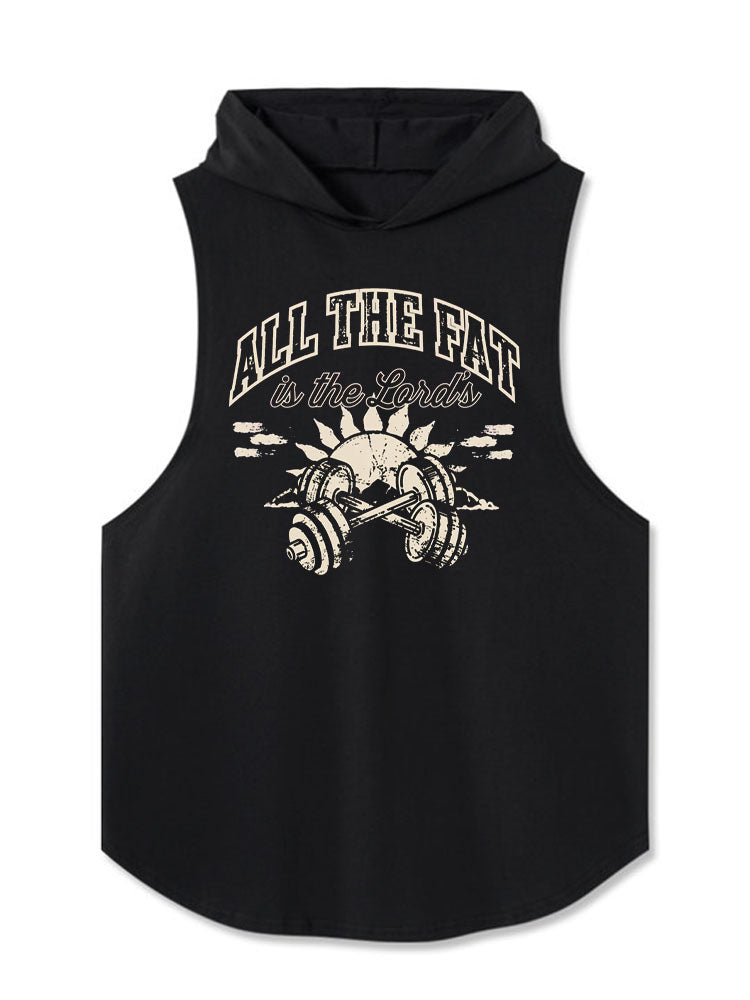 ALL THE FAT is the Lord’s Hooded Tank
