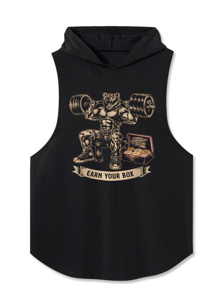 EARN YOUR BOX Hooded Tank